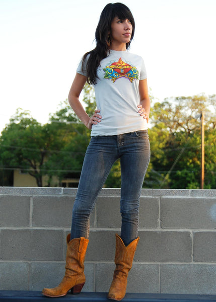 Color Logo Girls Tee