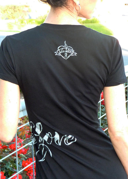 KB Slant Metallic Girls Tee